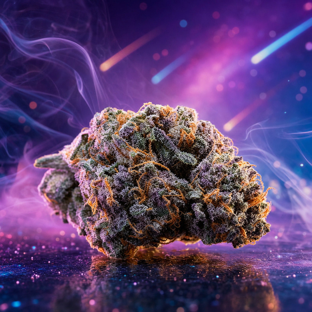 Triple Scoop CBD bud - macro photography premium