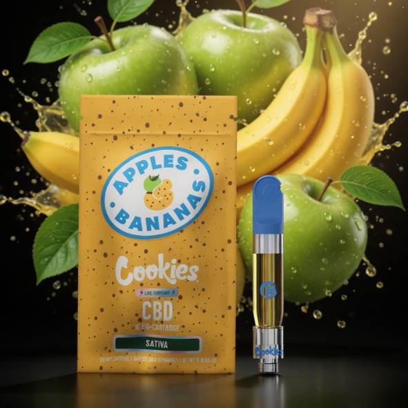 Cookies Apples Banana — Cartouche CBD 1 g