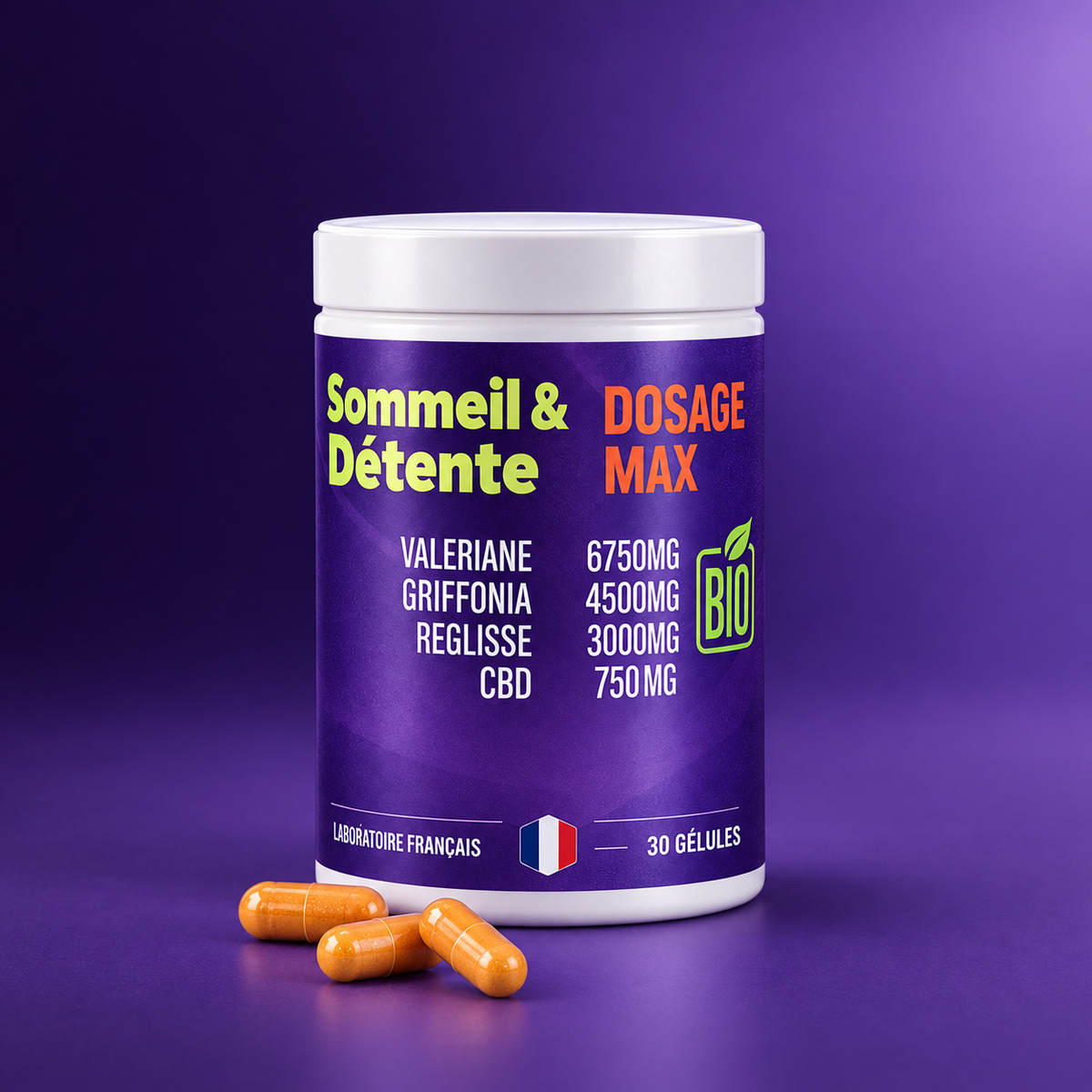 Sommeil & Détente — Dosage Max