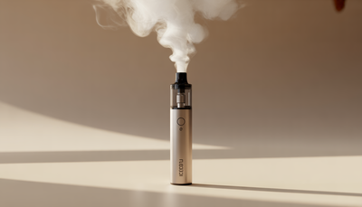 Stylish vape pen CBD avec vapeur légère élégante