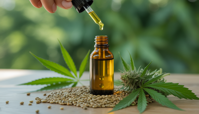 Huile cbd pressé à froid