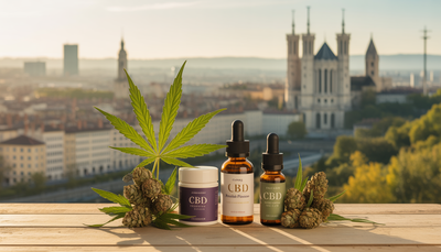 Produits CBD à Lyon avec vue sur Fourvière