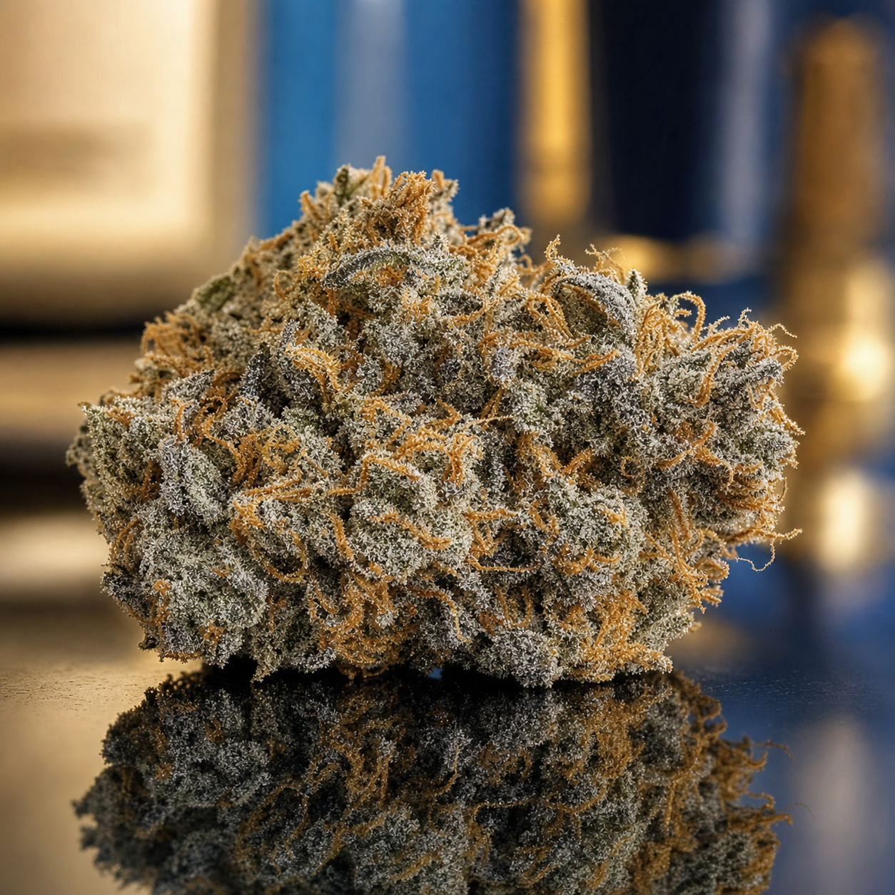 London Pound Cake CBD cigarette - macro photography premium