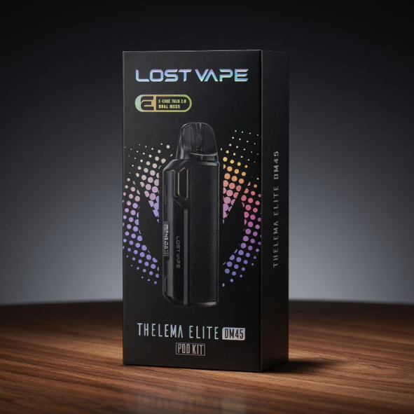 Lost Vape Thelema Elite DM45 — Noir Classique