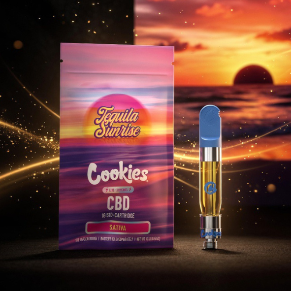 Cookies Tequila Sunrise — Cartouche CBD 1 g