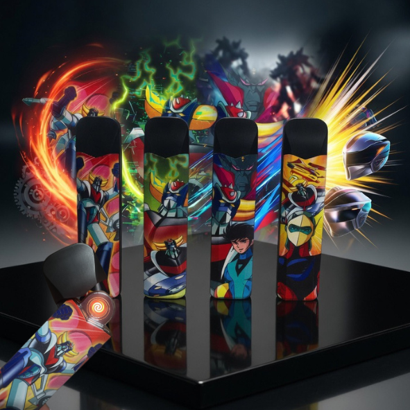 Briquet Turbo Jet Flame Lumsigaz – Édition Anime Mecha