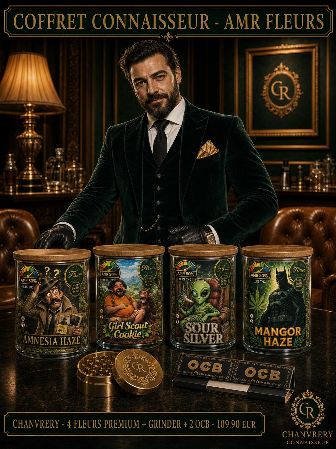 Coffret Connaisseur — Sélection premium AMR