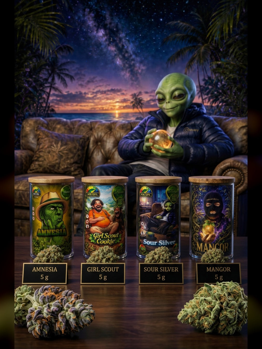 Coffret Connaisseur AMR Fleurs Chanvrery au format 3:4