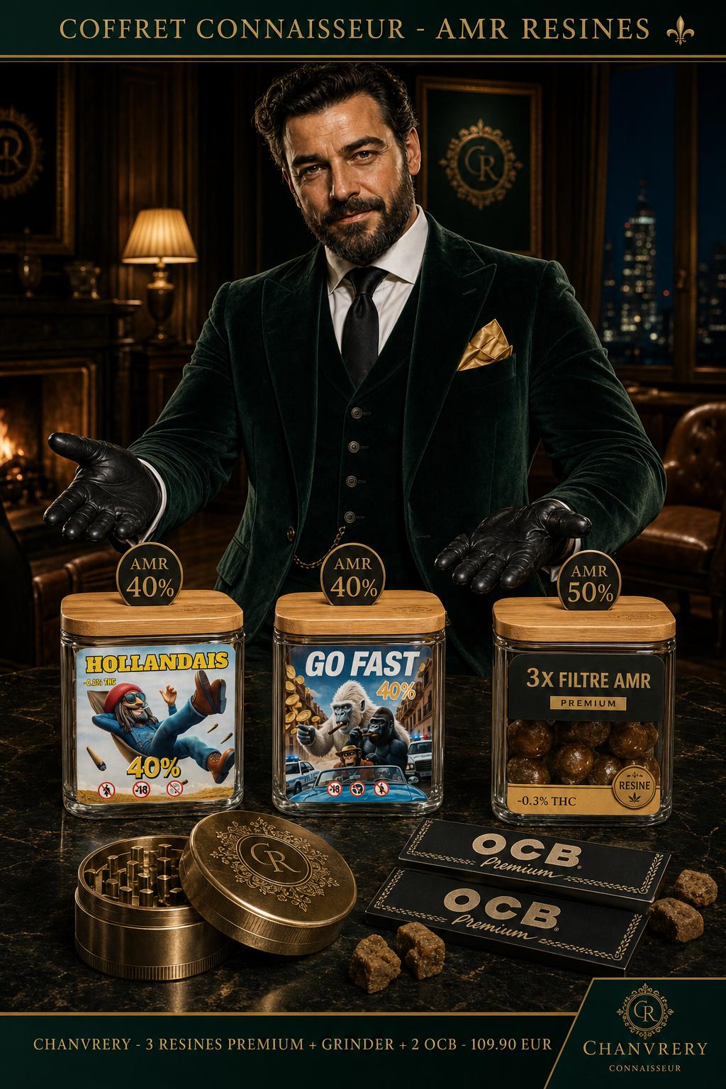 Coffret Connaisseur — Sélection premium AMR